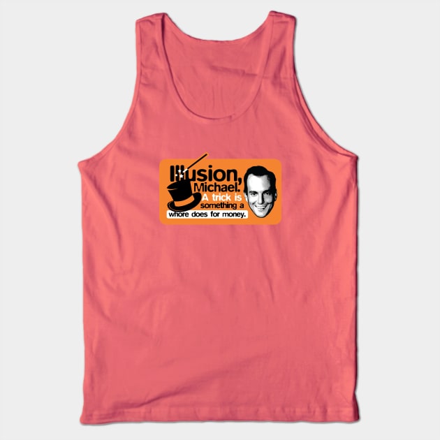 Illusion, Michael! Tank Top by huckblade